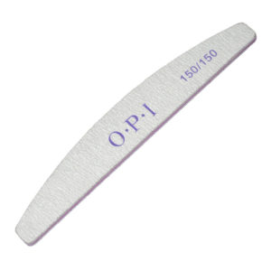 OPI, Пилка для ногтей Полумесяц (серая) 150/150