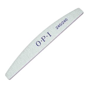 OPI, Пилка для ногтей Полумесяц (серая) 240/240