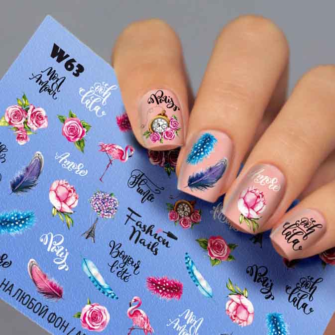 Fashion nails слайдер дизайн