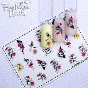Fashion Nails, Слайдер дизайн 3D-101
