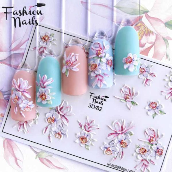 Fashion Nails, Слайдер дизайн 3D-082