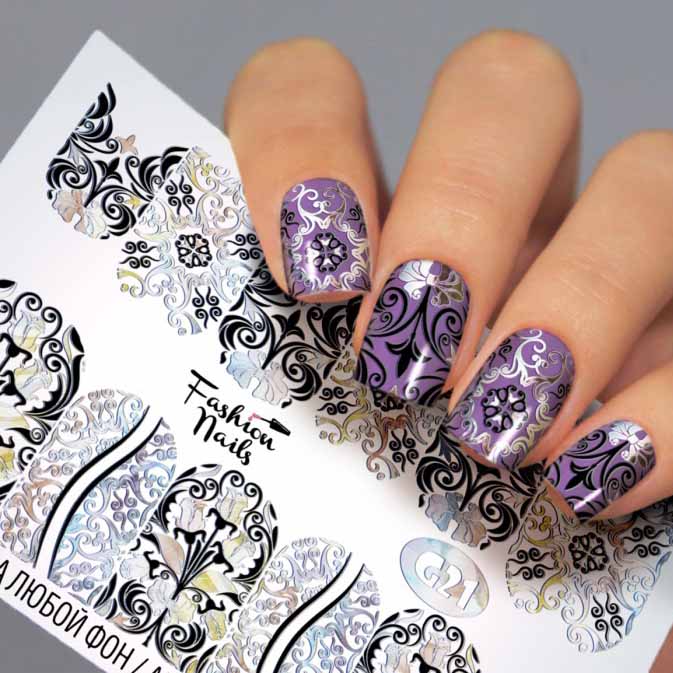 Fashion nails слайдер дизайн