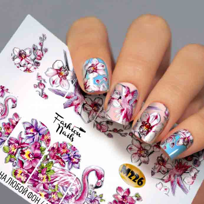 Fashion nails слайдер дизайн