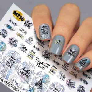 Fashion Nails, Слайдер дизайн Metallic-236