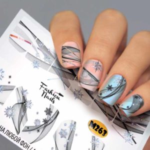 Fashion Nails, Слайдер дизайн Metallic-263