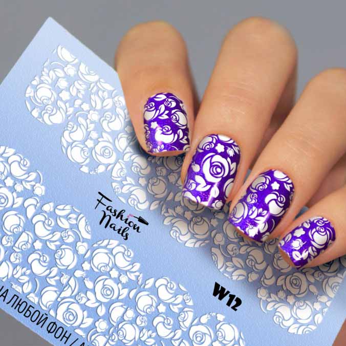 Fashion nails слайдер дизайн