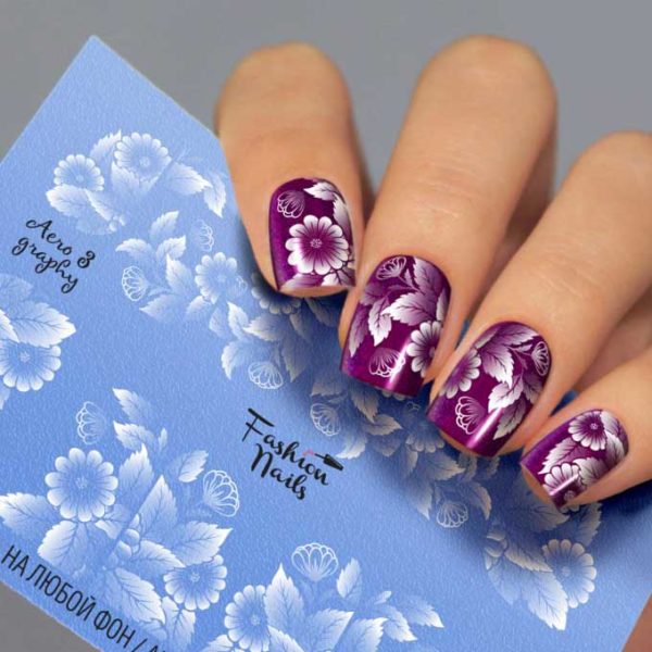 Fashion Nails, Слайдер дизайн AeroGraphy-03