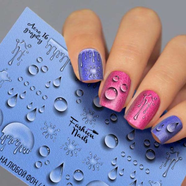 Fashion Nails, Слайдер дизайн AeroGraphy-16