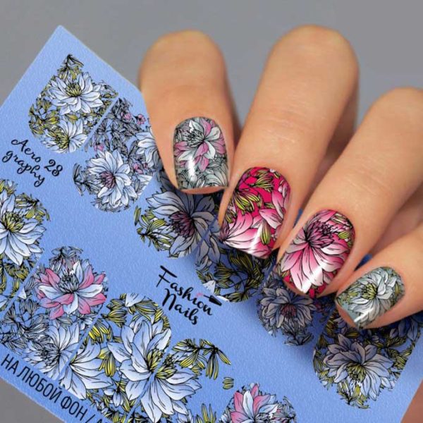 Fashion Nails, Слайдер дизайн AeroGraphy-28