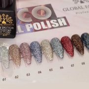 GF, Светоотражающий гель-лак Disco Gel Shine Spectrum №01, 8мл