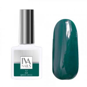 IVA Nails, Гель-лак Green Dress №03, 8мл