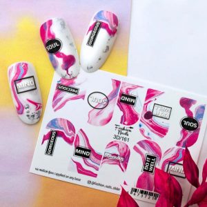 Fashion Nails, Слайдер дизайн 3D-161