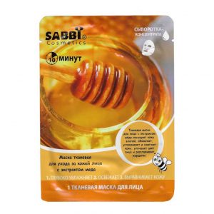 Sabbi, Тканевая маска для лица с экстрактом меда