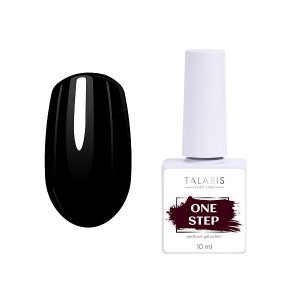 ruNail, Гель-лак «One Step» Pedicure gel polish №7198 (черный), 10мл