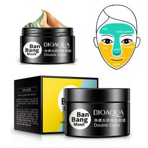 Bioaqua, Двойная маска с эффектом очищения и подтягивания Ban Bang Mask, 100г
