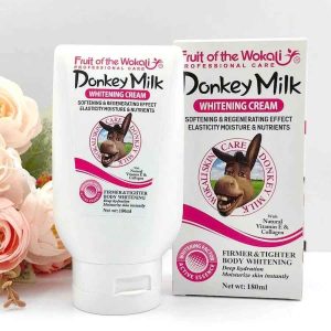 Donkey Milk Отбеливающий крем для лица и тела Whitening Cream, 180мл