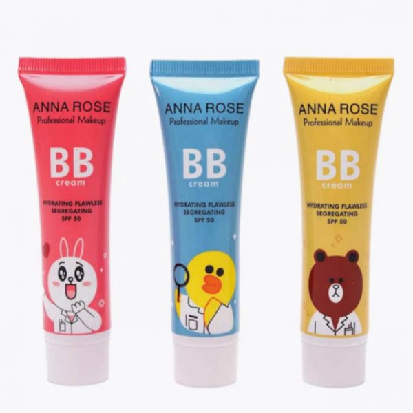 ANNA ROSE, Тональный BB крем Hydrating Flawless SPF 50, 30мл